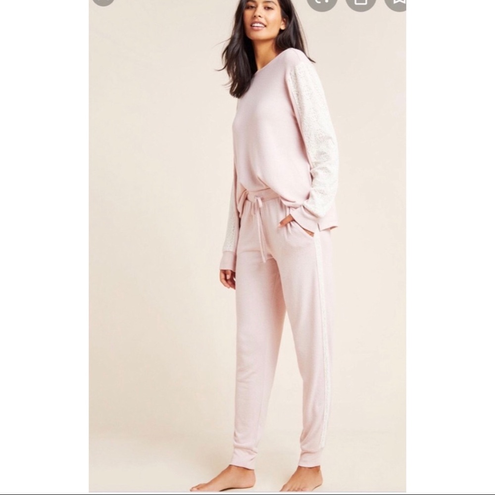 NWT ANTHROPOLOGIE Flora Nikrooz Harbor Pajamas Set - Picture 3 of 5